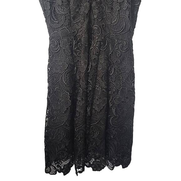 Dress the Population Black Lace Mini Dress - Picture 4 of 11